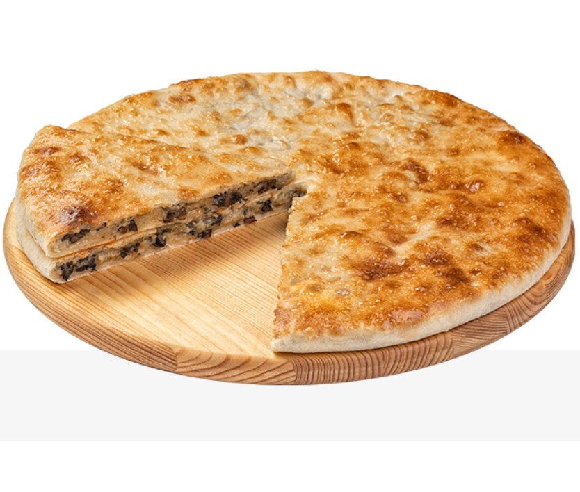 Осетинский пирог с карт. и грибами