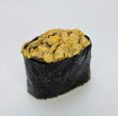 Острые суши мидии