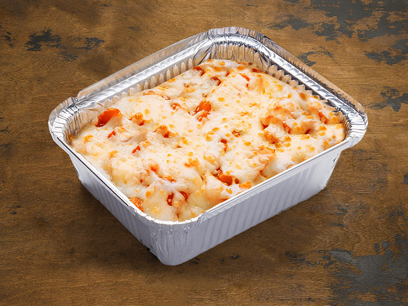 Запеканка с пепперони