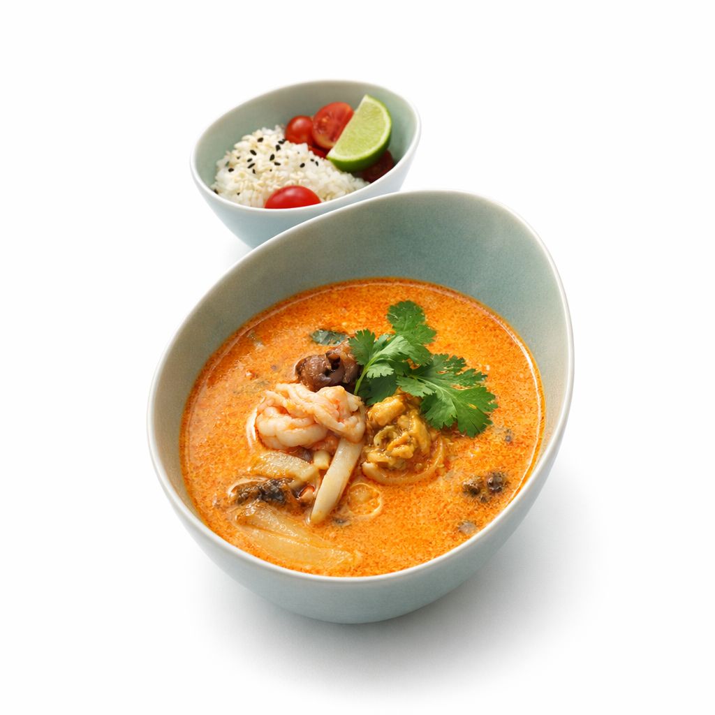 Том Ям с морепродуктами