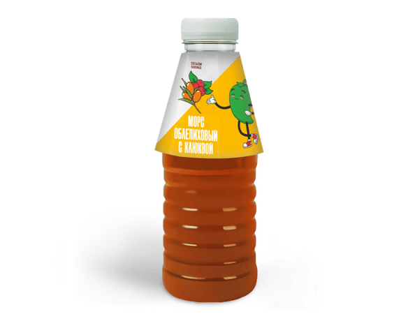 Морс Облепиха-Клюква 0.5л