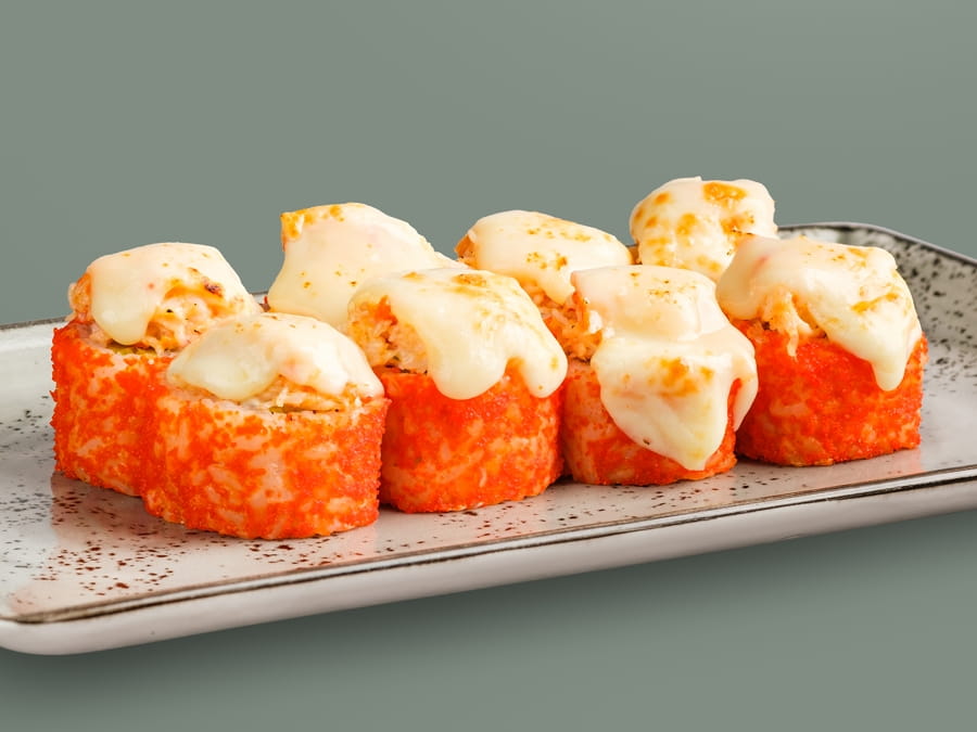 Ролл Киото со снежным крабом