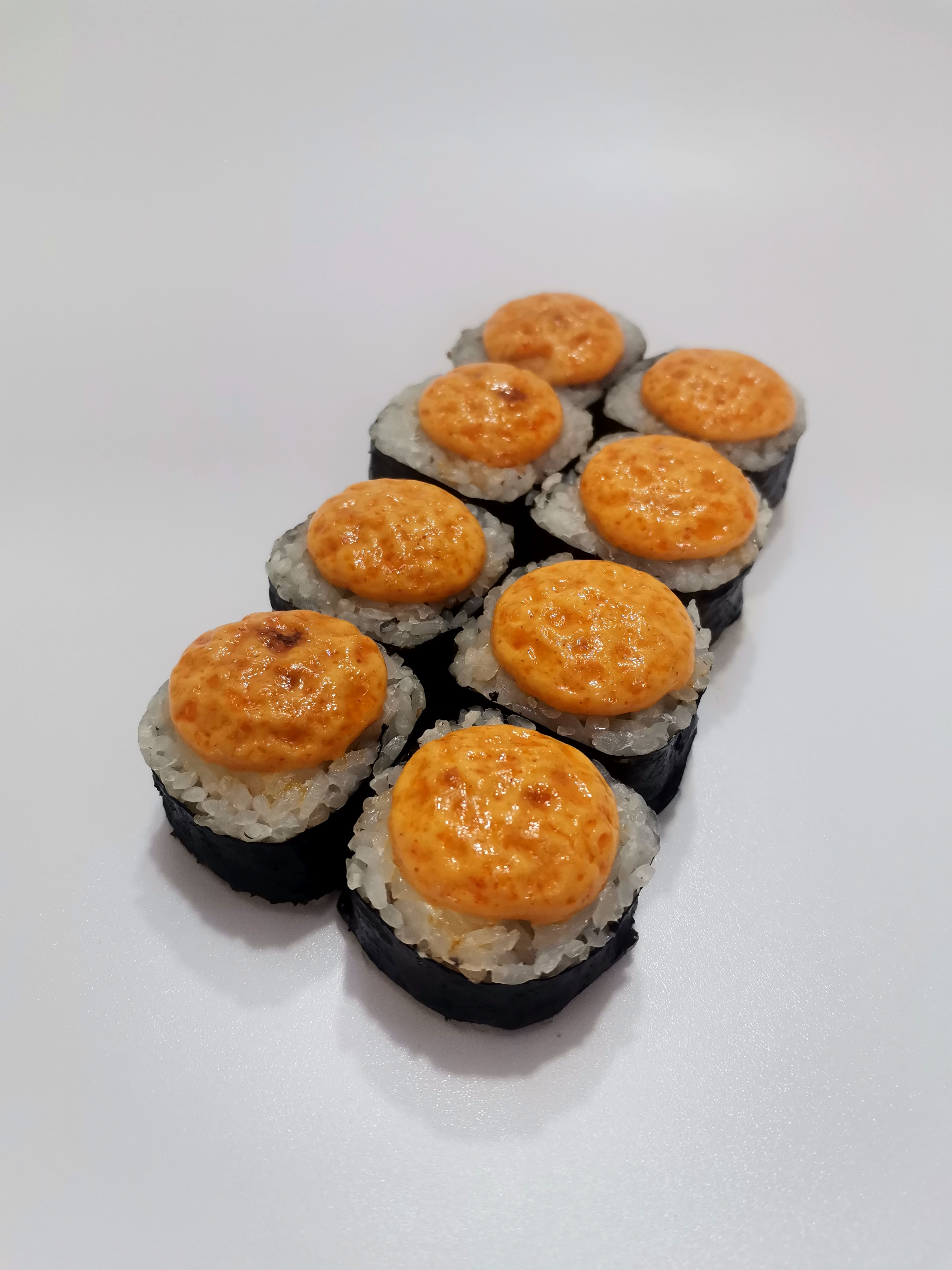 Запечённый с креветками