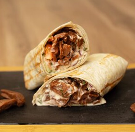 Стандартная шаурма с растительным мясом