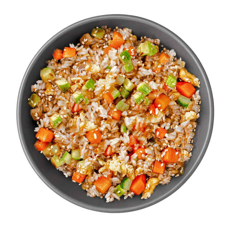 Тяхан с овощами