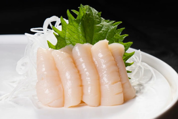 Сашими из Гребешка