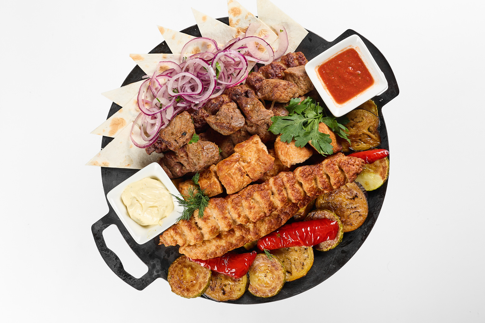 Садж мясной
