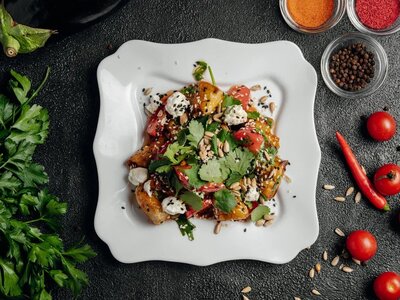 Хрустящие баклажаны