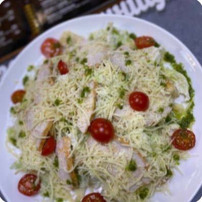 Цезарь с курицей