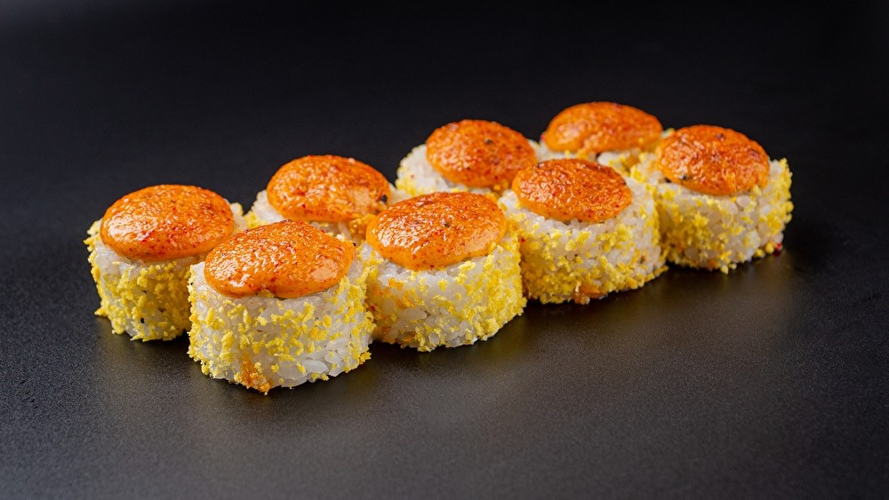 Спайси креветка запеченная