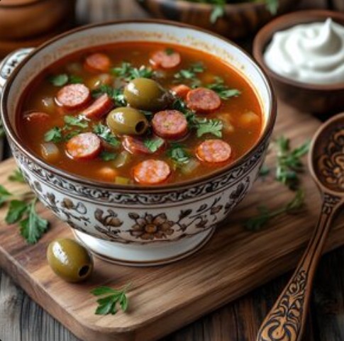 Солянка мясная