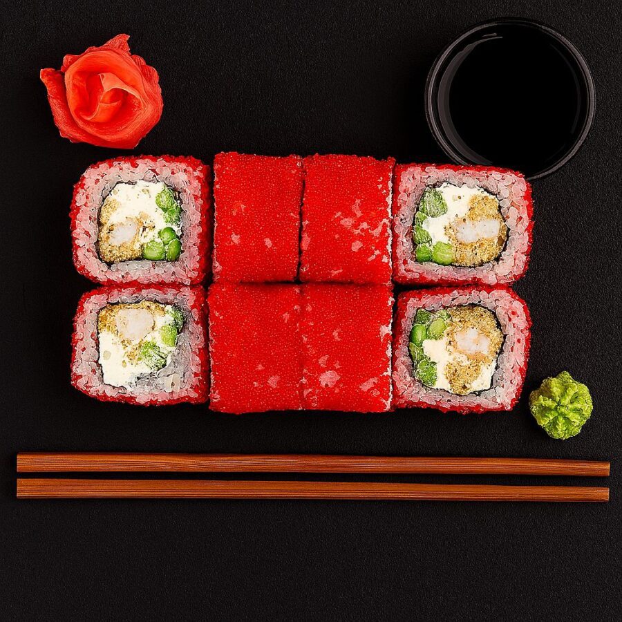 Калифорния с креветками