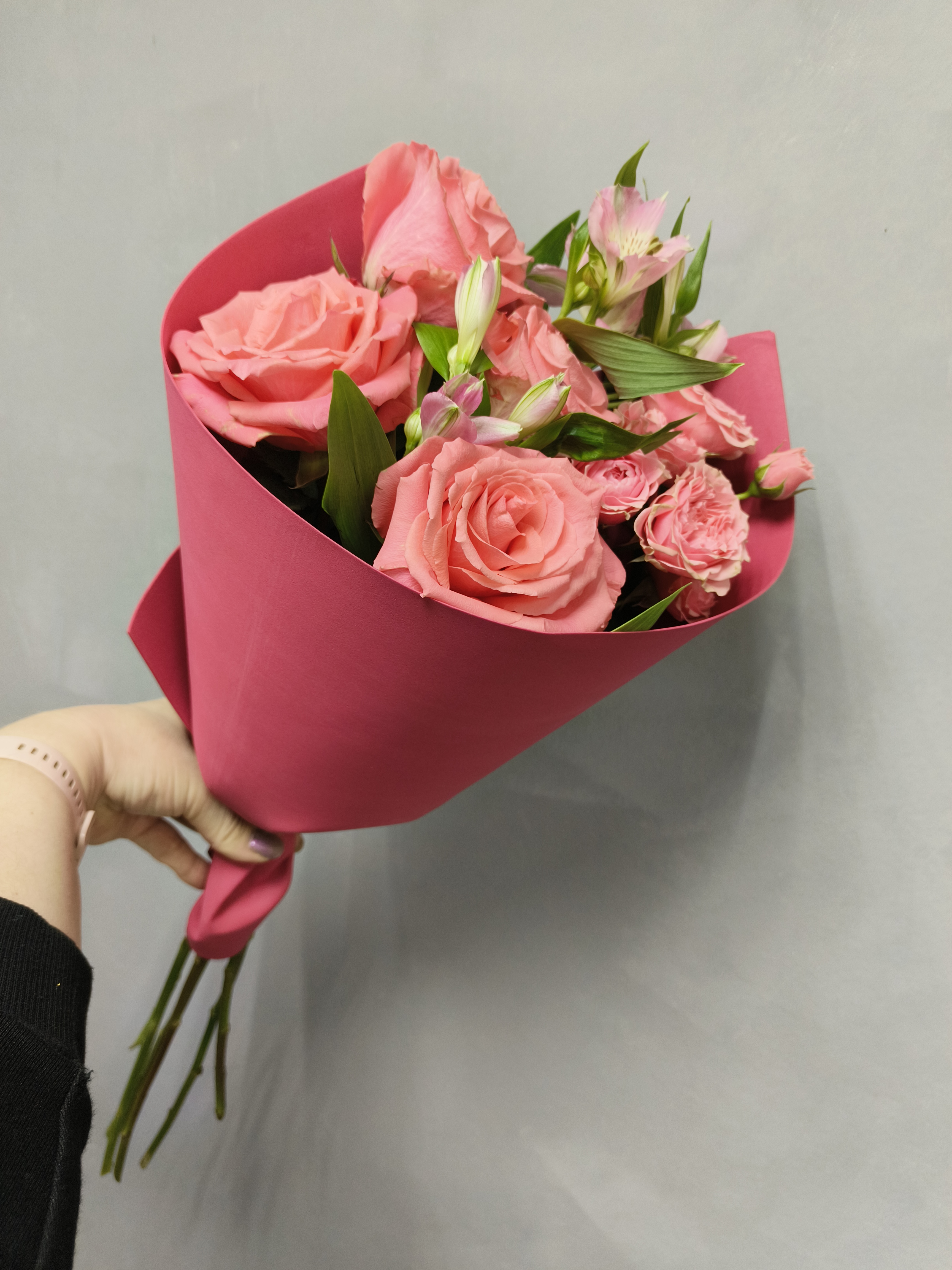 Букет Розовый комплимент