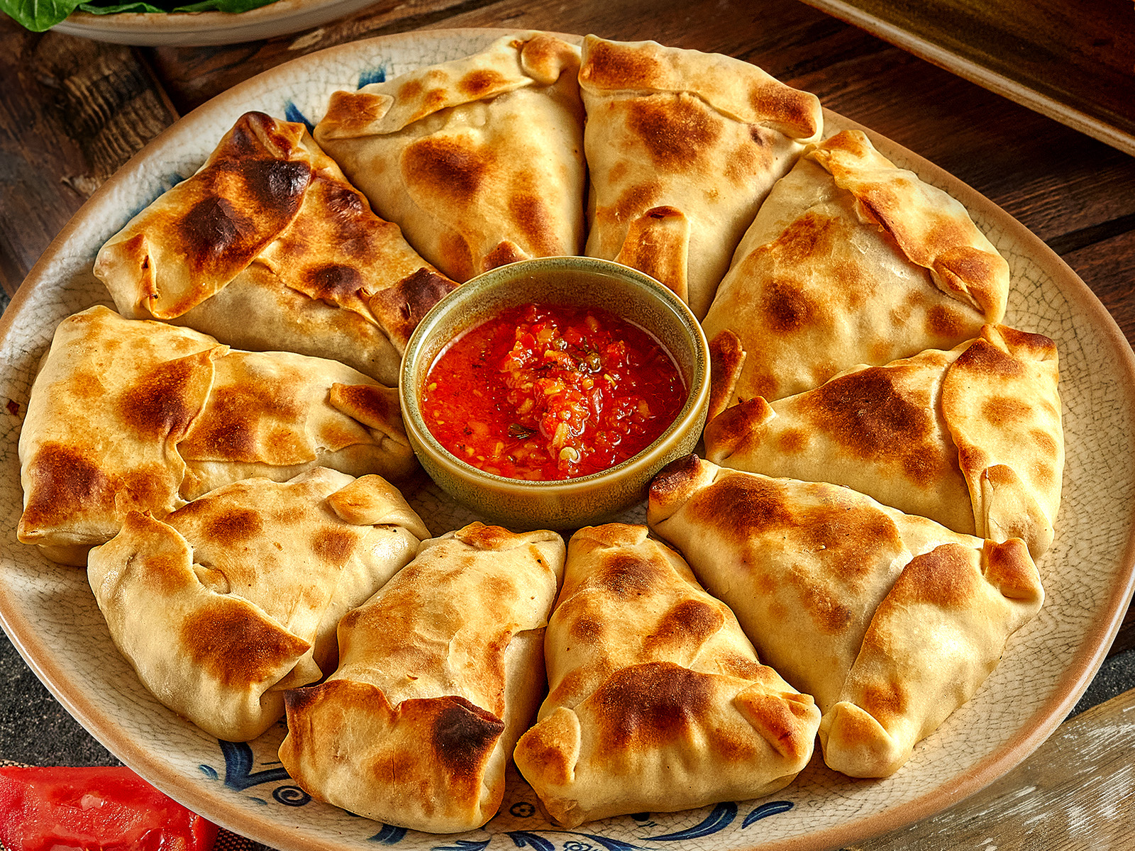 Самса по бухарски  с бараниной 6 шт