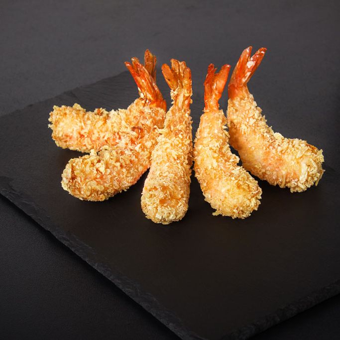 Креветки темпура