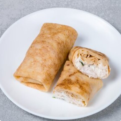 Блинчик с ветчиной и сыром