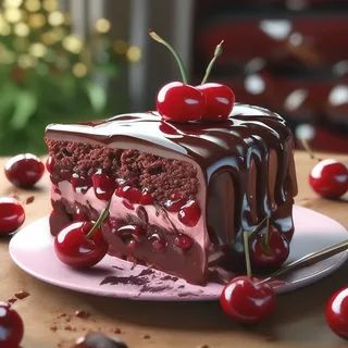 Торт Вишня в шоколаде*