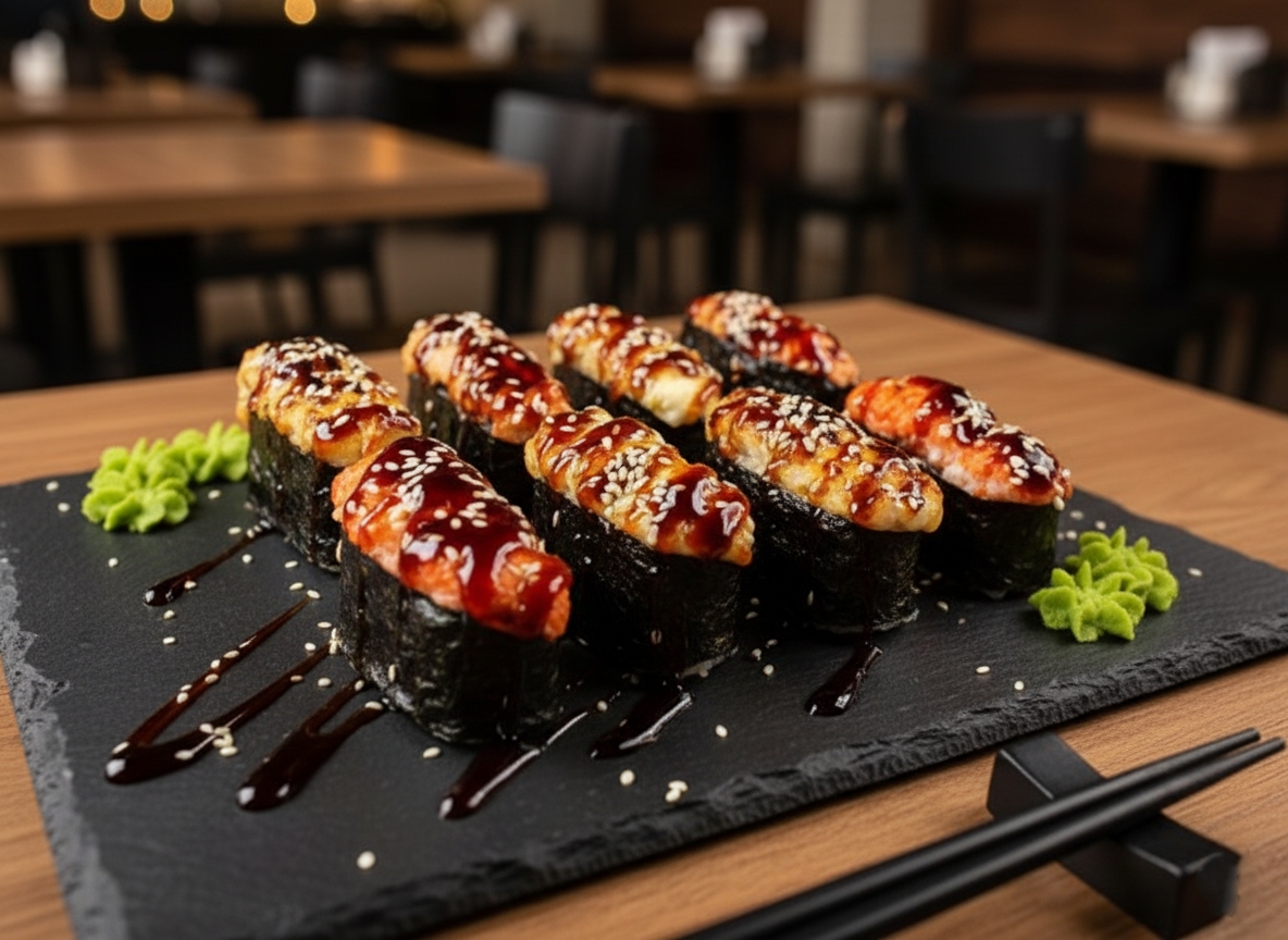 Сет Запеченный гункан