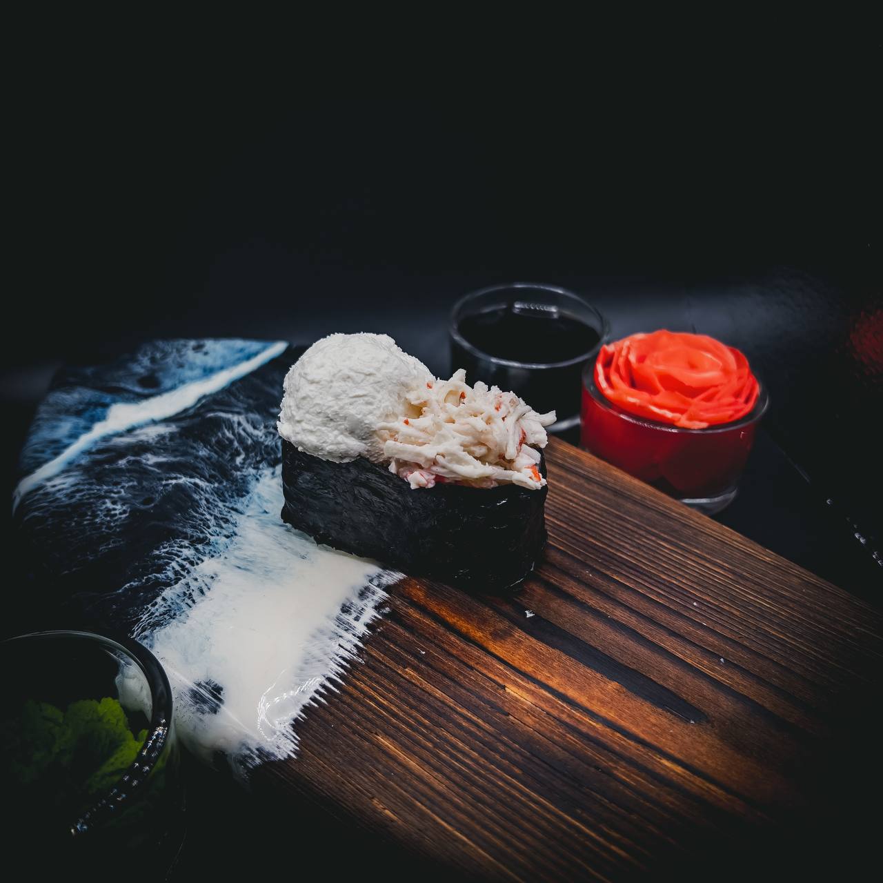 Гункан чиз краб