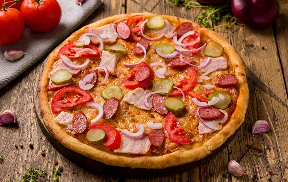 Пицца Охотничья 25 см