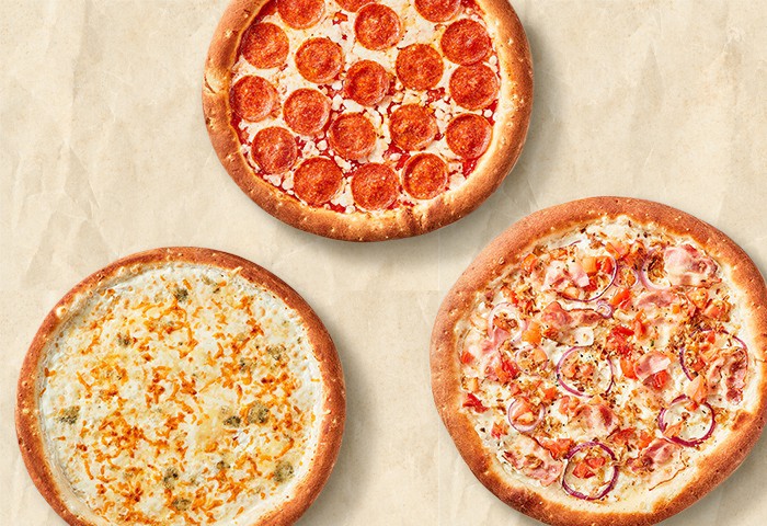 Комбо 3 пиццы 20 см