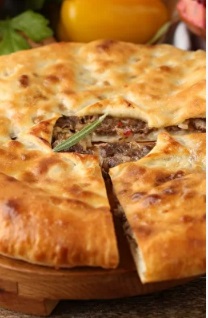 Кубдари с мясом