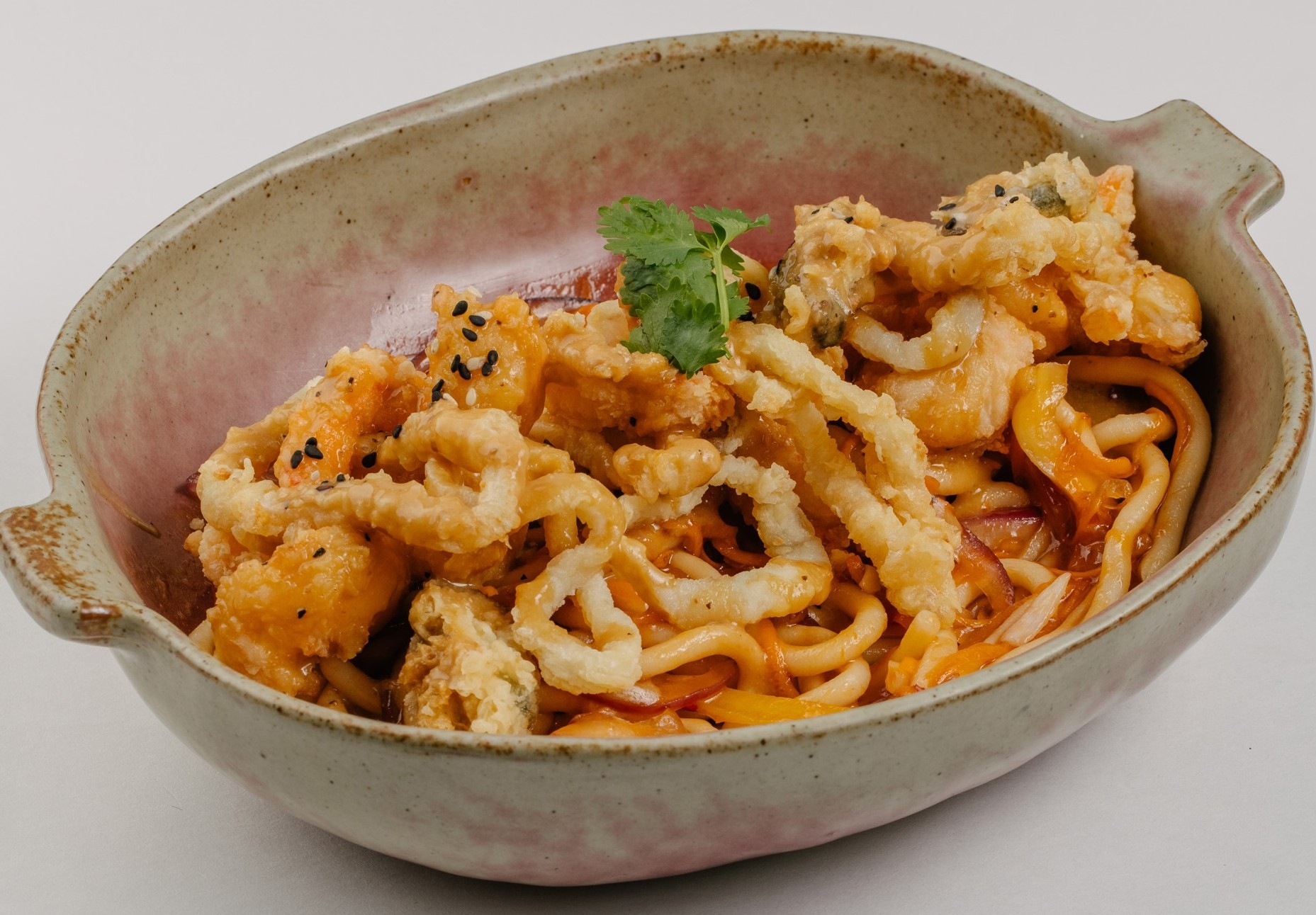 Удон с морепродуктами