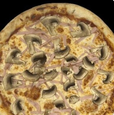 Ветчина и грибы