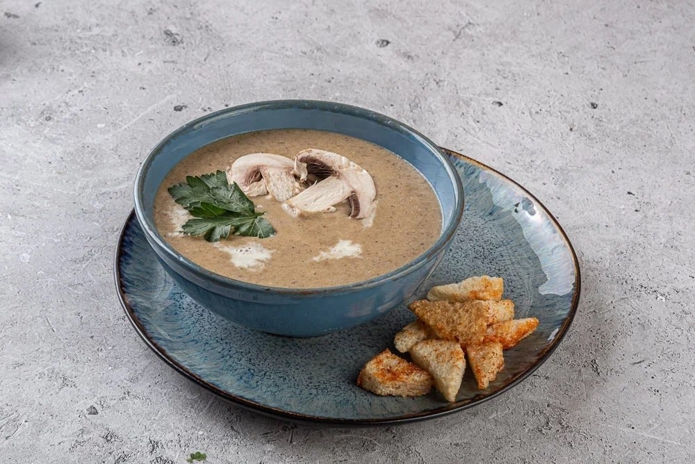 Крем суп Грибной