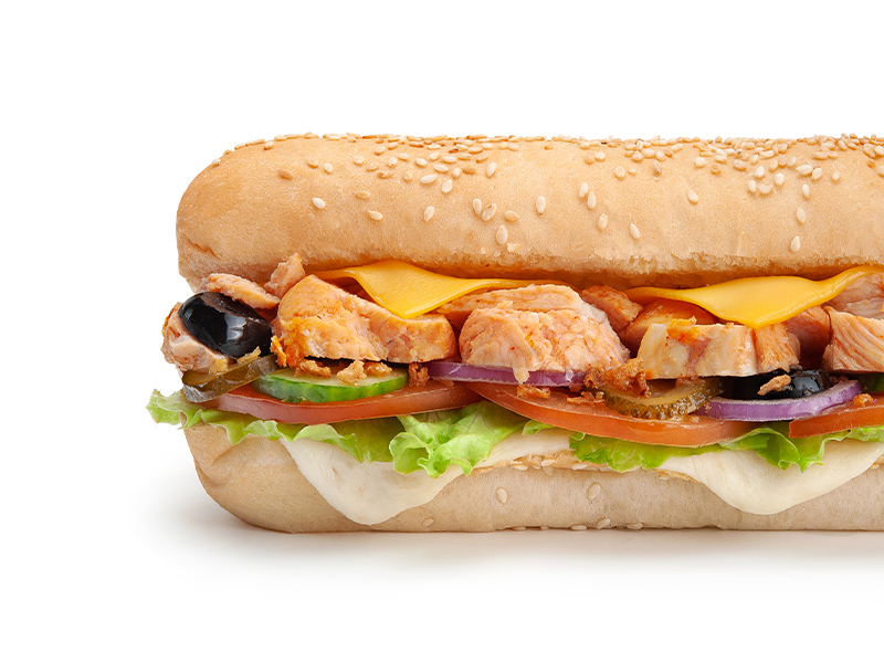 Сэндвич Чикен дабл чиз 30 см