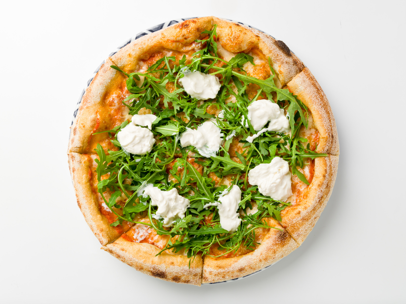 Пицца |Страчателла и руккола