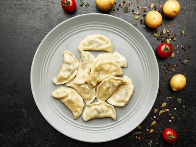 Вареники с вишней