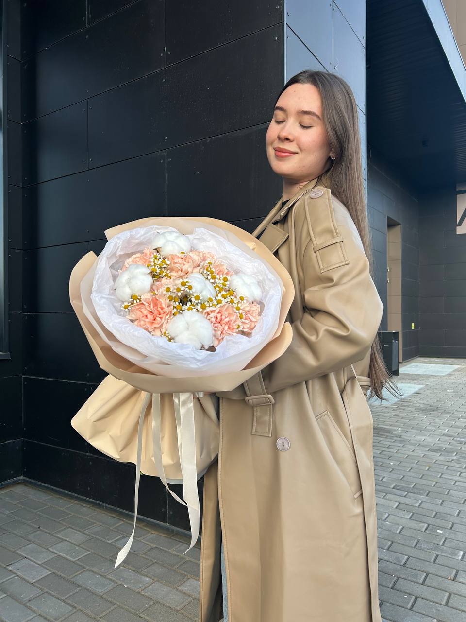 Букет Хлопковая нежность