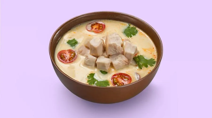 Сырный суп с цыплёнком