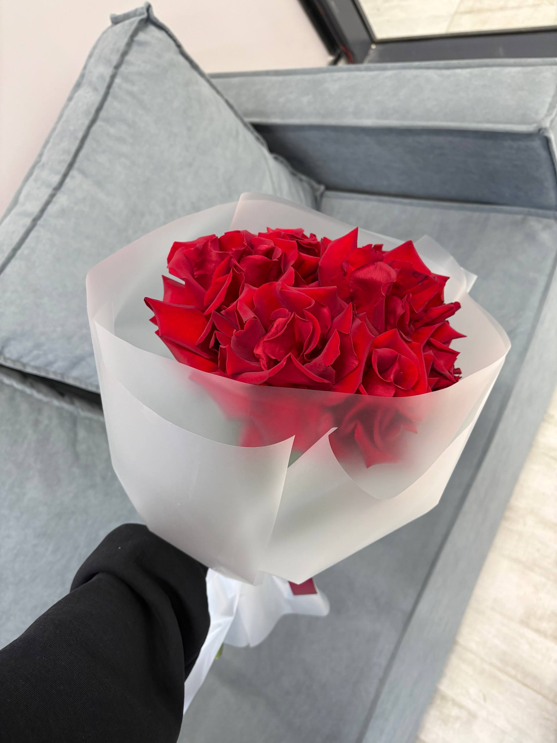 Букет из 7 французских роз 