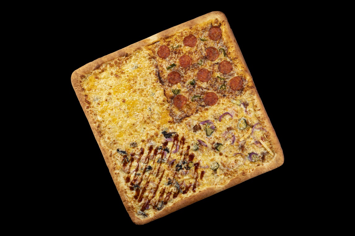 Пицца Кантри 4 вкуса Квадро 45 см