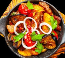 Жаркое из баранины с овощами