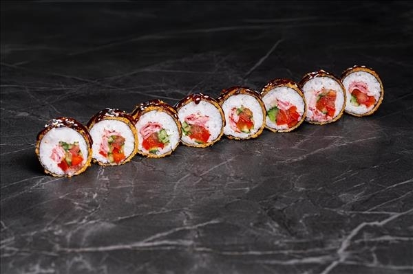 Темпура с беконом