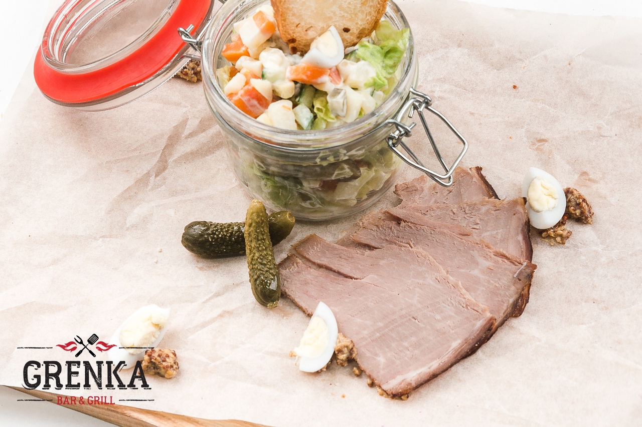 Pork Оливье
