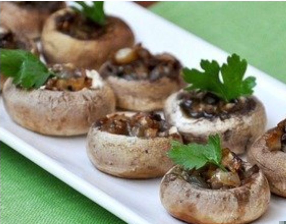 Грибы фаршированные