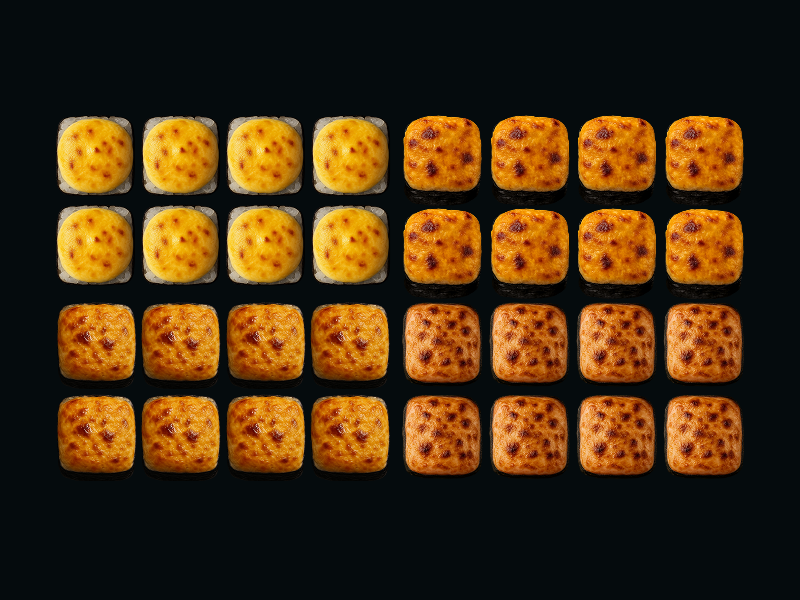 CH сет "дабл микс" из запечённых роллов 32 шт.