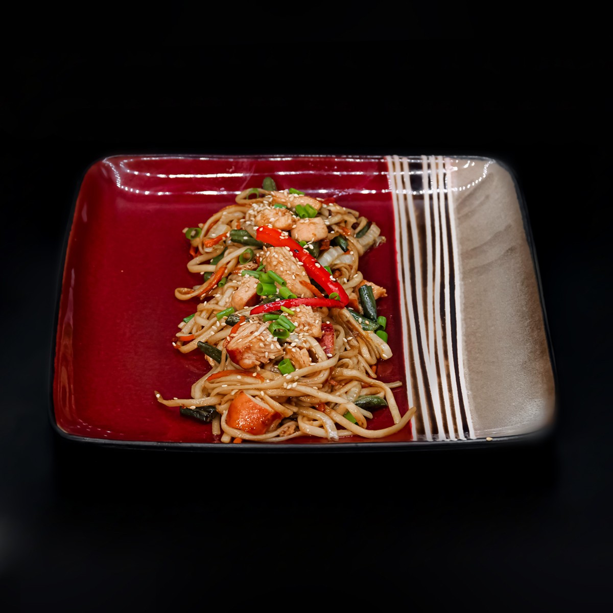 WOK с курицей