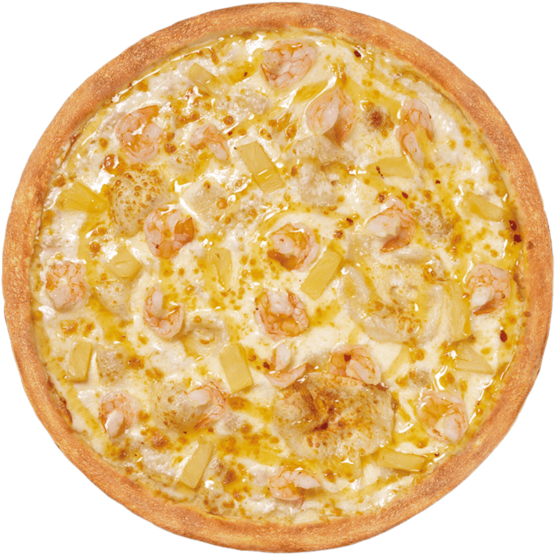 Пицца Ямайка с креветками (33 см)