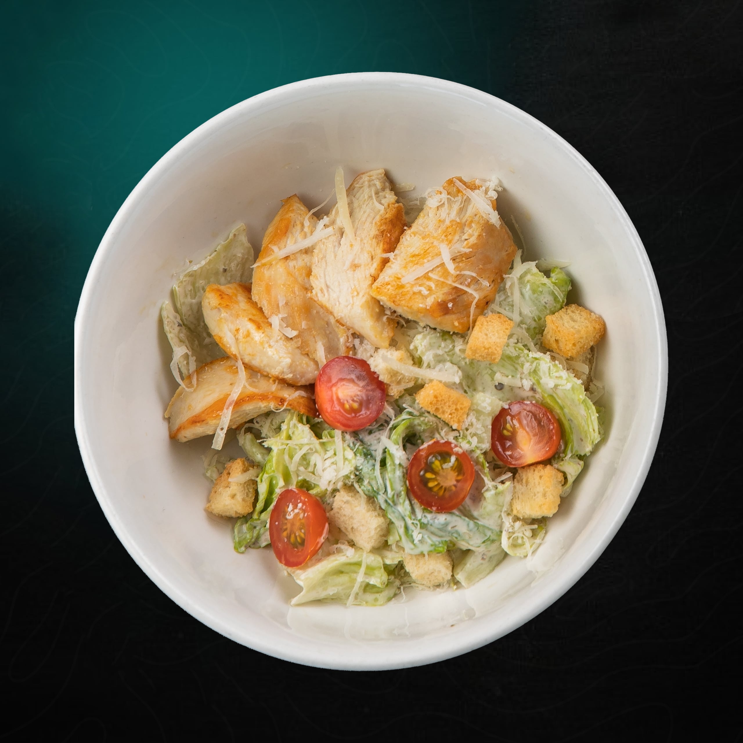 Цезарь с курицей