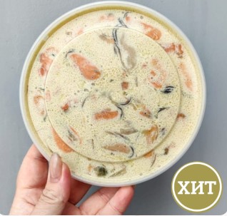 Мидии в сливочном соусе