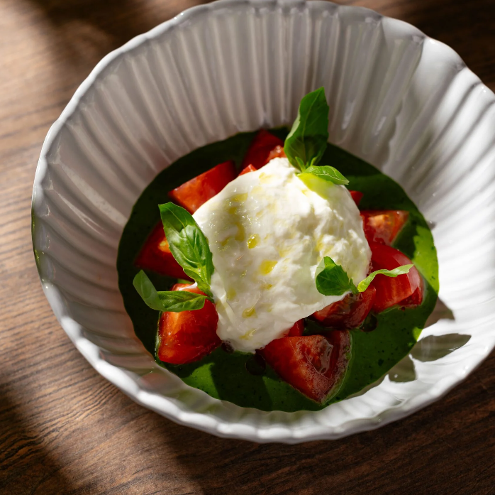 Страчателла с томатами