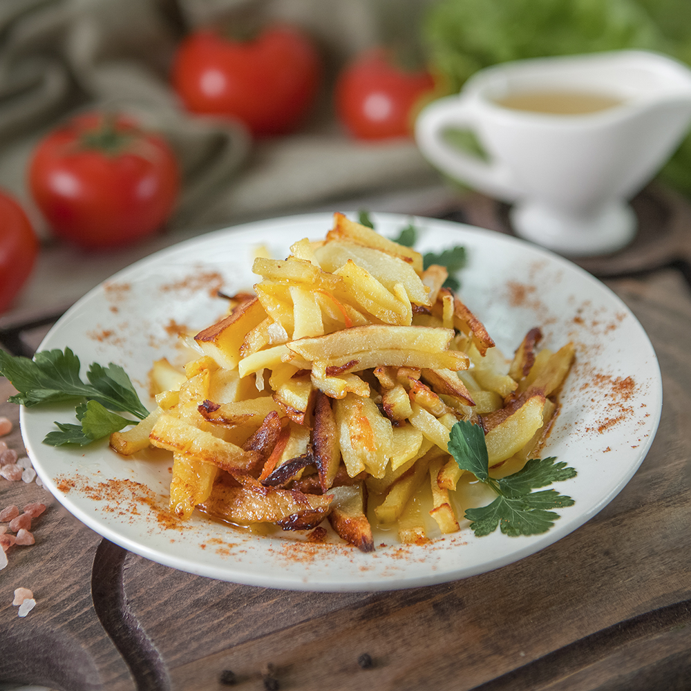Картофель жареный 200 грамм