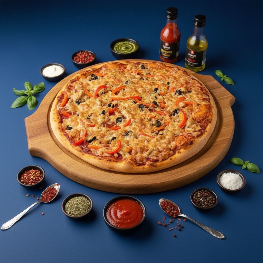 Курица с болгарским перцем 1050 гр.