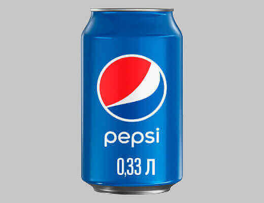 Газированный напиток Pepsi-Cola 0,33 л