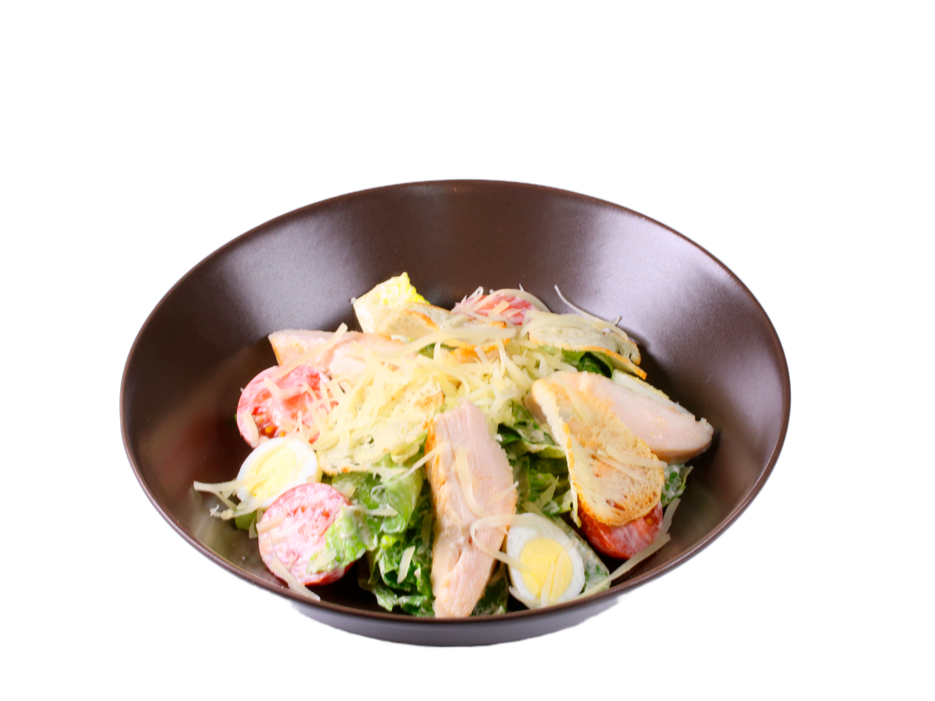 Салат Цезарь с курицей